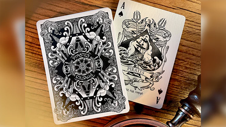 Pirate (Daylight) Playing Cards with Mechanical Box - Image 3