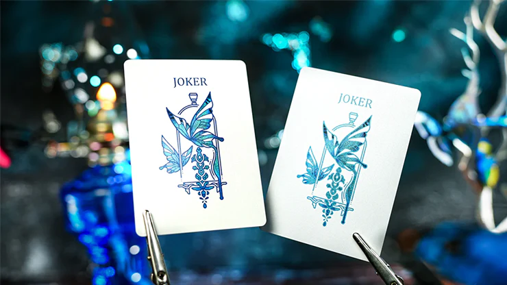 Prism Blue Morpho Playing Cards by TCC Fashion - Image 3