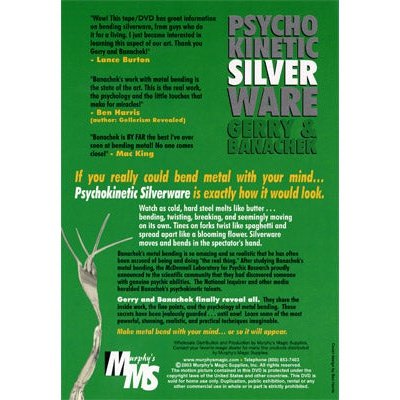 Psychokinetic Silverware by Gerry And Banachek - DVD - Image 2