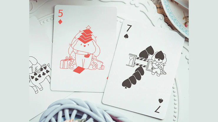 Puppy Diary - Green Limited Edition Playing Cards by - Image 3