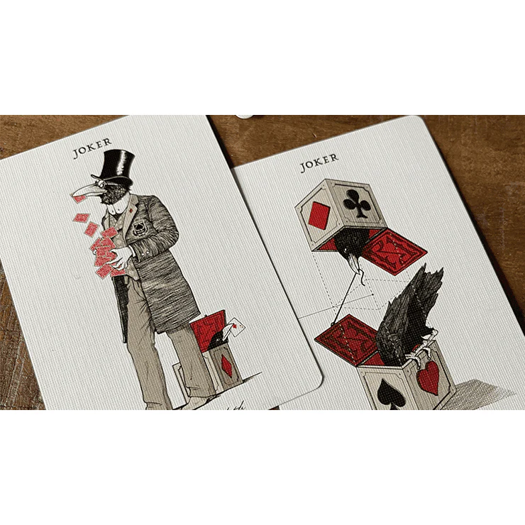 RAVN IIII (Red) Playing Cards Designed by Stockholm17 - Image 2
