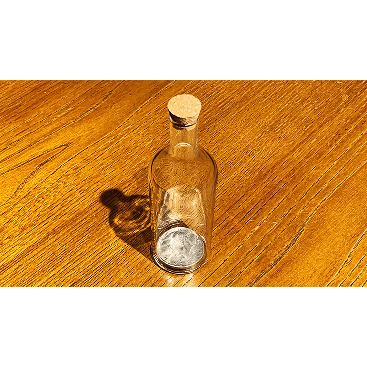 REAL COIN IN BOTTLE (HALF) by Bacon Magic - Trick - Image 4
