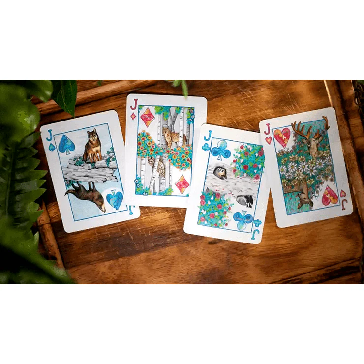 Red Fox Enchanted Puzzle Playing Cards - Image 3