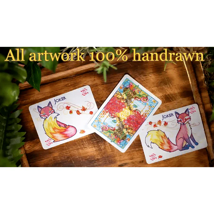Red Fox Enchanted Puzzle Playing Cards - Image 4