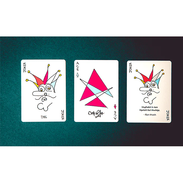 Red Stripe Playing Cards - Image 4