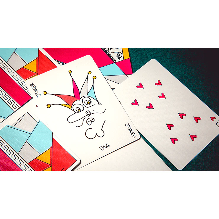 Red Stripe Playing Cards - Image 5