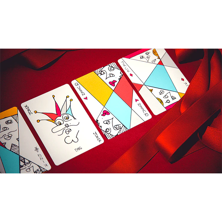 Red Stripe Playing Cards - Image 6