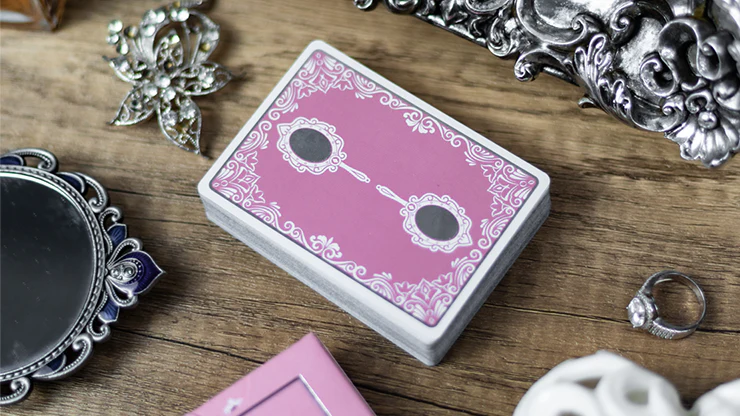 Reflections Ponder (Pink) Playing Cards by Emily Sleights - Image 2