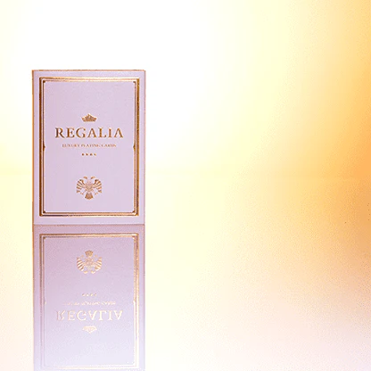 Regalia White Playing Cards by Shin Lim