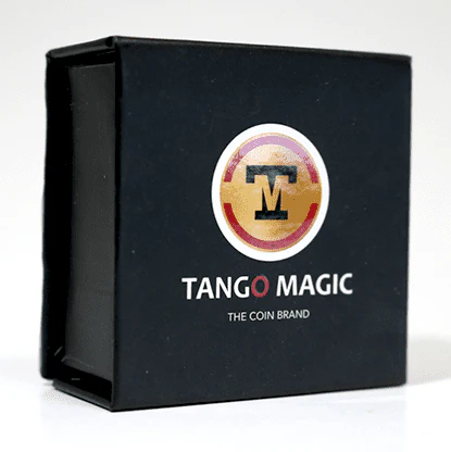 Replica Golden Morgan Hopping Half (Gimmicks and Online Instructions) by Tango Magic - Trick - Image 2