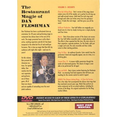 Restaurant Magic Volume 3 by Dan Fleshman - DVD - Image 2