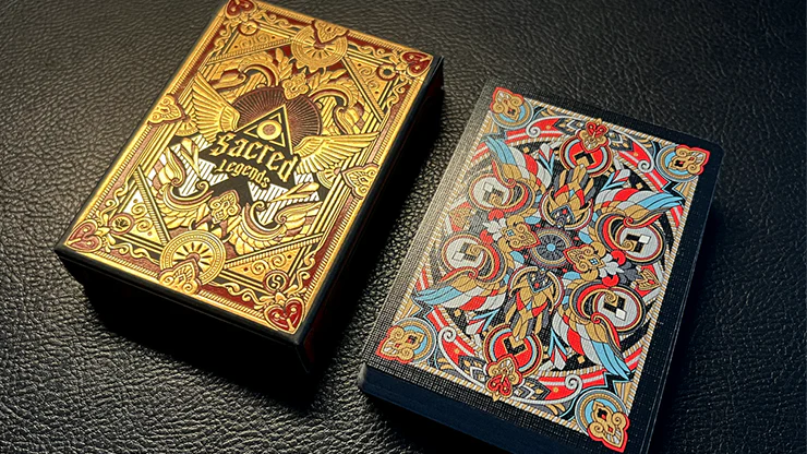 Sacred Legends Black Edition Playing Cards by HypieLab - Image 2