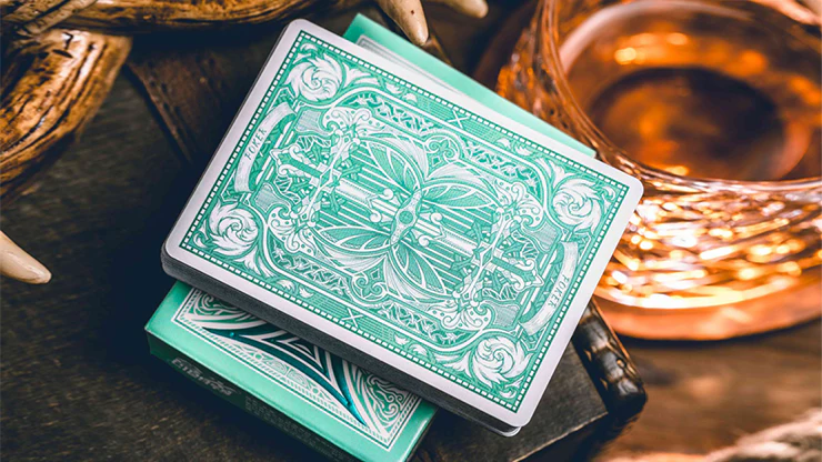 Sanctuary (Cyan) Playing Cards - Image 2