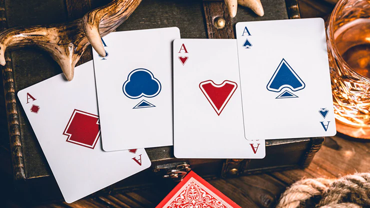 Sanctuary (Red) Playing Cards - Image 5