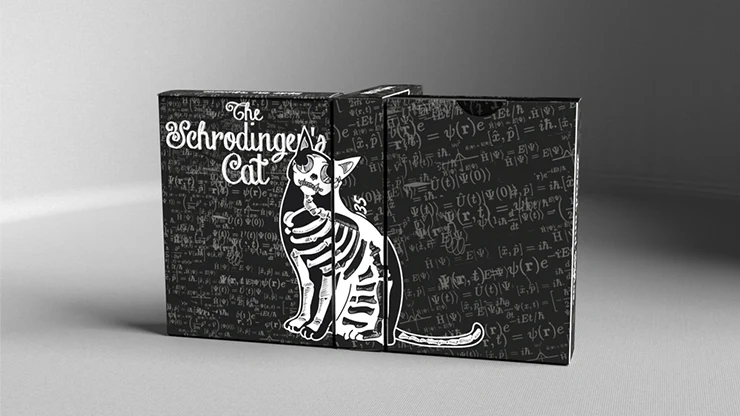 Schrodinger's Cat: Dead Black Edition Playing Cards