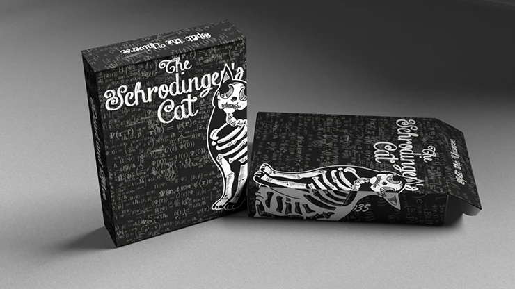 Schrodinger's Cat: Dead Black Edition Playing Cards - Image 2