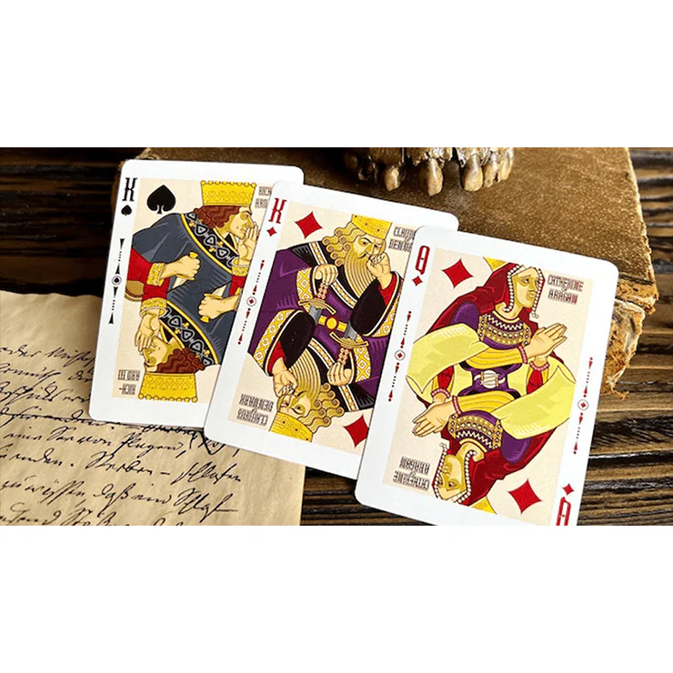 Shakespeare (Burgundy) Playing Cards - Image 3