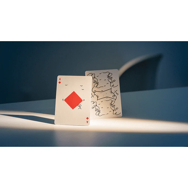Shantell Martin (White) Playing Cards by theory11 - Image 2