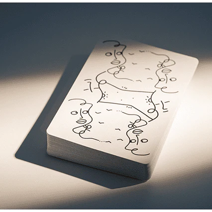 Shantell Martin (White) Playing Cards by theory11 - Image 4