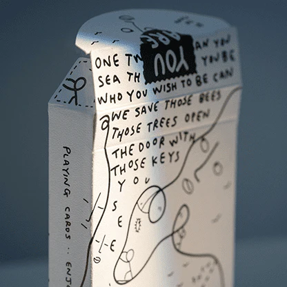 Shantell Martin (White) Playing Cards by theory11 - Image 5