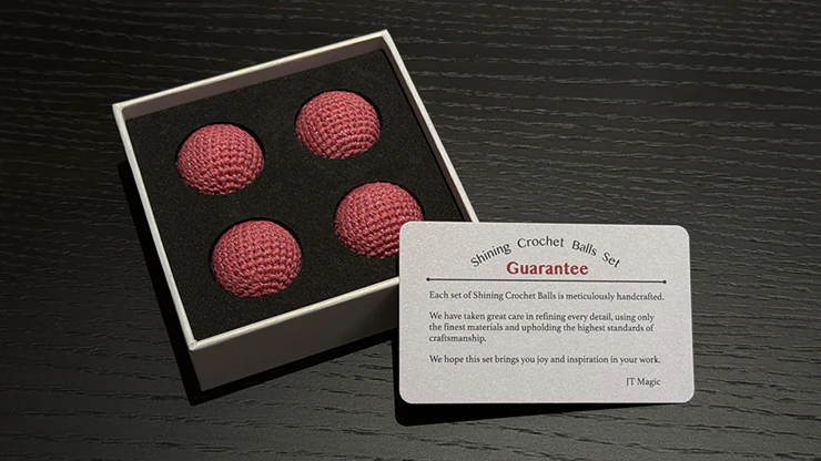 Shining Crochet Balls (Light Pink) by JT Magic - Image 3