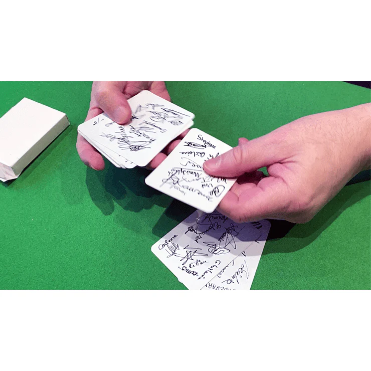Signature Deck (Gimmicks and Online Instructions) by Dominique Duvivier - Trick - Image 3