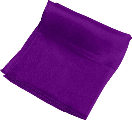 Silk 18 inch (Violet) Magic by Gosh - Trick
