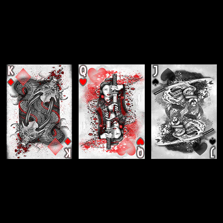 Silver Dragon (Standard Edition) Playing Cards by Craig Maidment - Image 4
