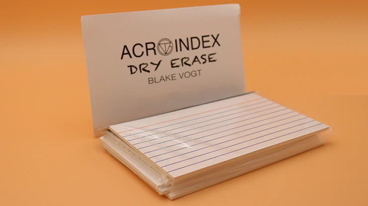 Six Acro Index (Stage) Dry Erase by Blake Vogt - Image 5