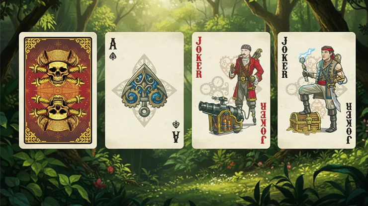 Skeleton Pirates Playing Cards - Image 2