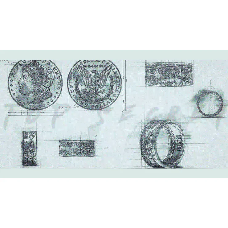 Skymember Presents: NOMAD RING Mark II (Bitcoin Gold) by Avi Yap, Calvin Liew and Sultan Orazaly- Trick - Image 3