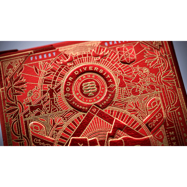 Solidarity (Loving Red) Playing Cards By Riffle Shuffle - Image 3