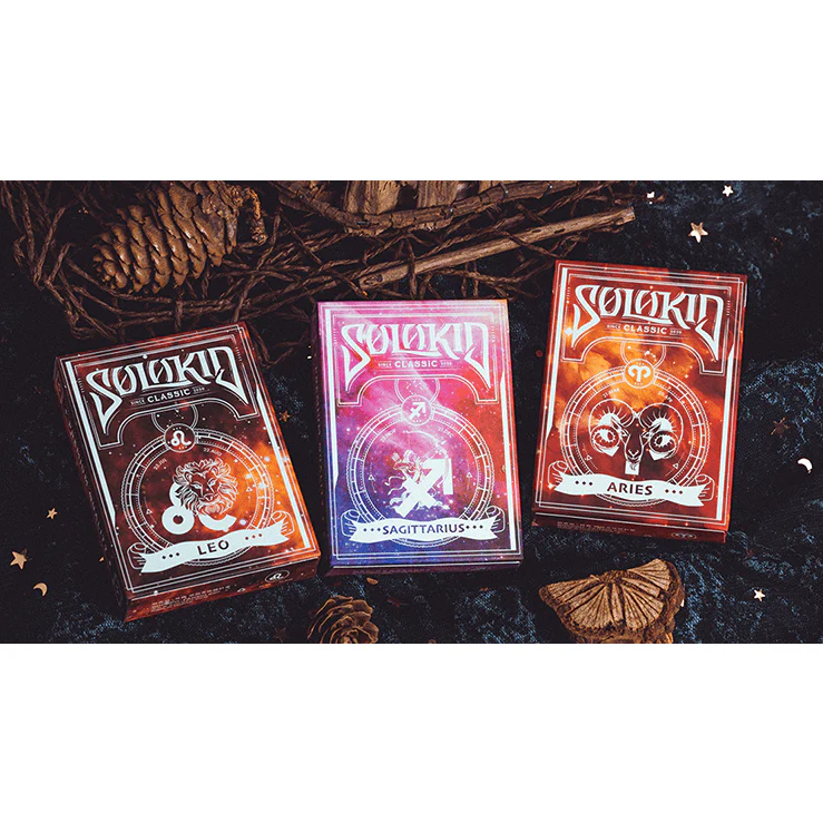 Solokid Constellation Series V2 (Leo) Playing Cards by Solokid Playing Card Co. - Image 4