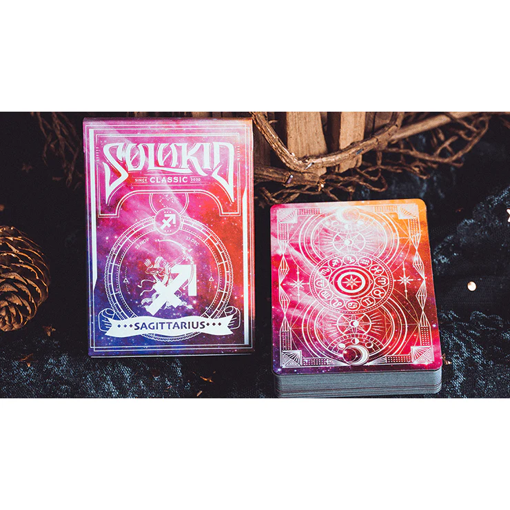 Solokid Constellation Series V2 (Sagittarius) Playing Cards by Solokid Playing Card Co.