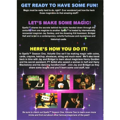 Spellz - Season One - Volume One (Featuring Jay Sankey) by GAPC Entertainment - DVD - Image 2
