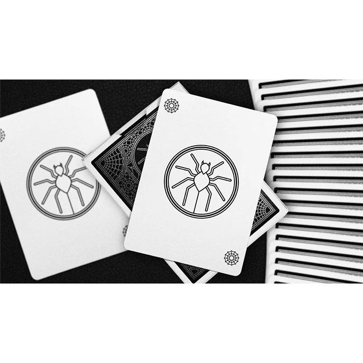Spiders (Marked Cold Silver Foil) Playing Cards - Image 2