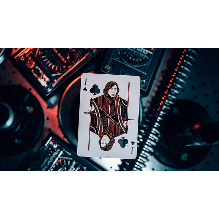 Star Wars Dark Side Silver Edition Playing Cards (Graphite Grey) by theory11 - Image 5