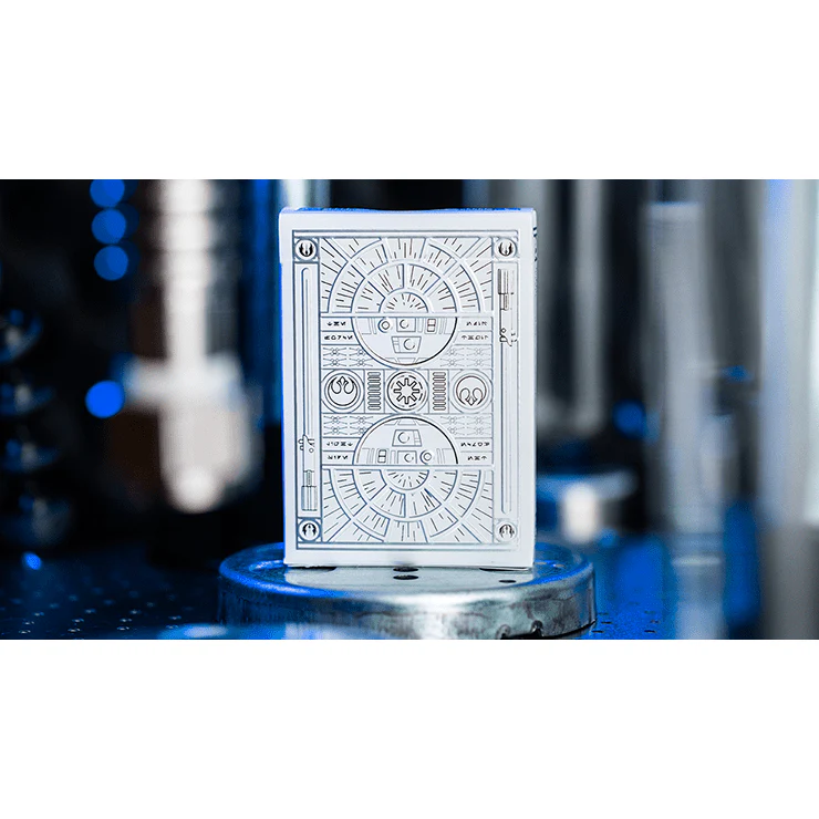 Star Wars Light Side Silver Edition Playing Cards (White) by theory11 - Image 4