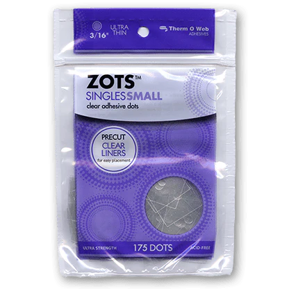 Sticky Dots Small (175 dots- 3/16 inch diameter) Bag of Singles