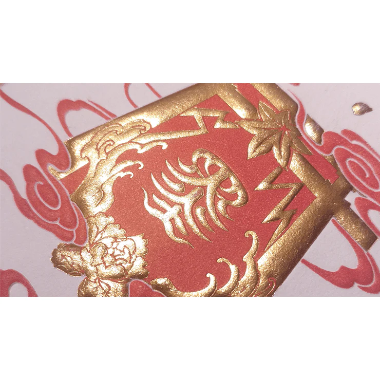 Sumi Kitsune Tale Teller (Craft Letterpressed Tuck) Playing Cards by Card Experiment - Image 2