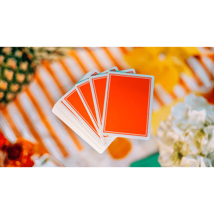 Summer NOC Pro Sunset (Orange) Playing Cards - Image 2