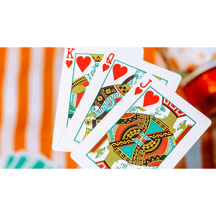 Summer NOC Pro Sunset (Orange) Playing Cards - Image 6