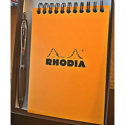 SvenPad® Elegance Rhodia® Edition (Single, Orange Cover) - Trick - Image 3