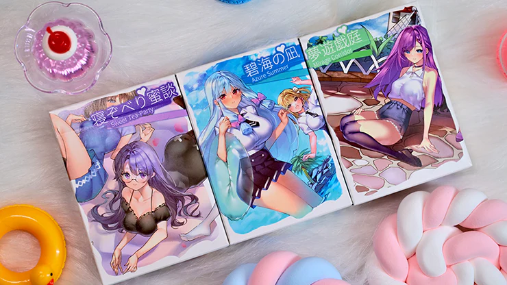 Sweet Cosplay Show - Azure Summer Playing Cards - Image 6