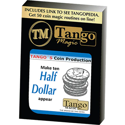 Tango Coin Production - Half Dollar D0186 (Gimmicks and Online Instructions) by Tango - Trick
