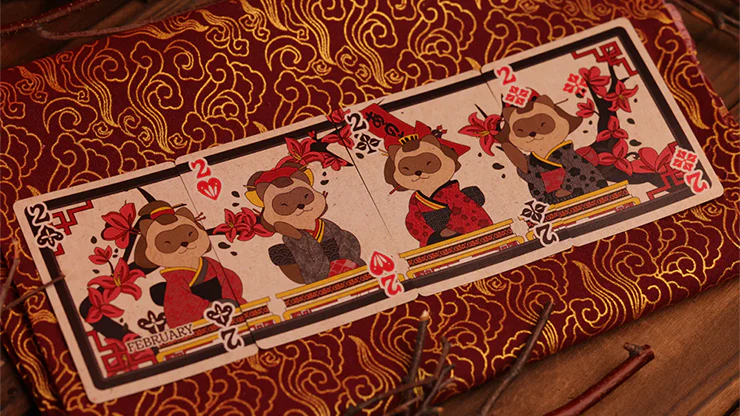 Tanuki Yukaku (Hanafuda) Playing Cards - Image 4