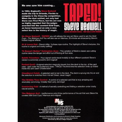Taped! by Steve Bedwell - DVD - Image 2