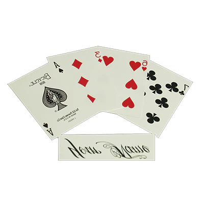 Tattoos (Three Of Diamonds) 10 pk. - Trick - Image 2