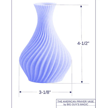 The American Prayer Vase Genie Bottle BLACK MAMBA by Big Guy's Magic- Trick - Image 5