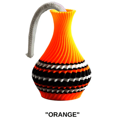 The American Prayer Vase Genie Bottle ORANGE by Big Guy's Magic- Trick - Image 2